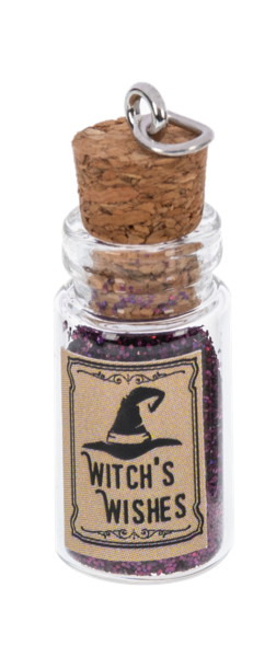 Getting Witchy With It Bottle Charms in a Basket