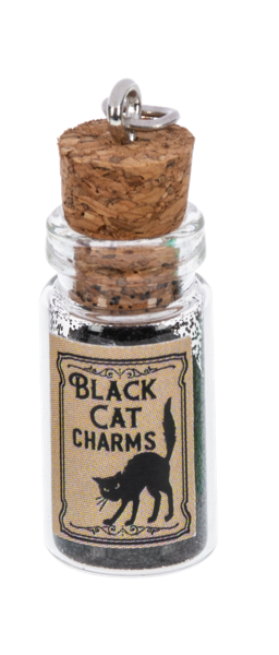 Getting Witchy With It Bottle Charms in a Basket