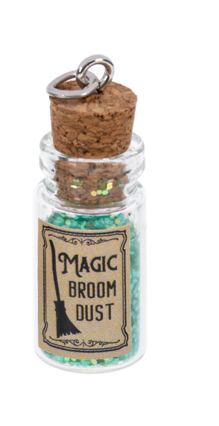 Getting Witchy With It Bottle Charms in a Basket