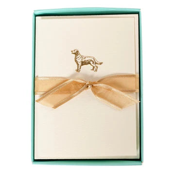 Golden Retriever La Petite Presse Boxed Card