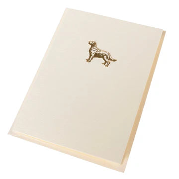 Golden Retriever La Petite Presse Boxed Card