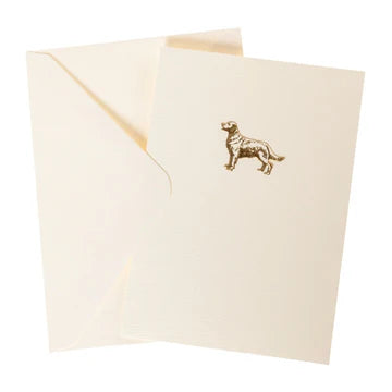 Golden Retriever La Petite Presse Boxed Card