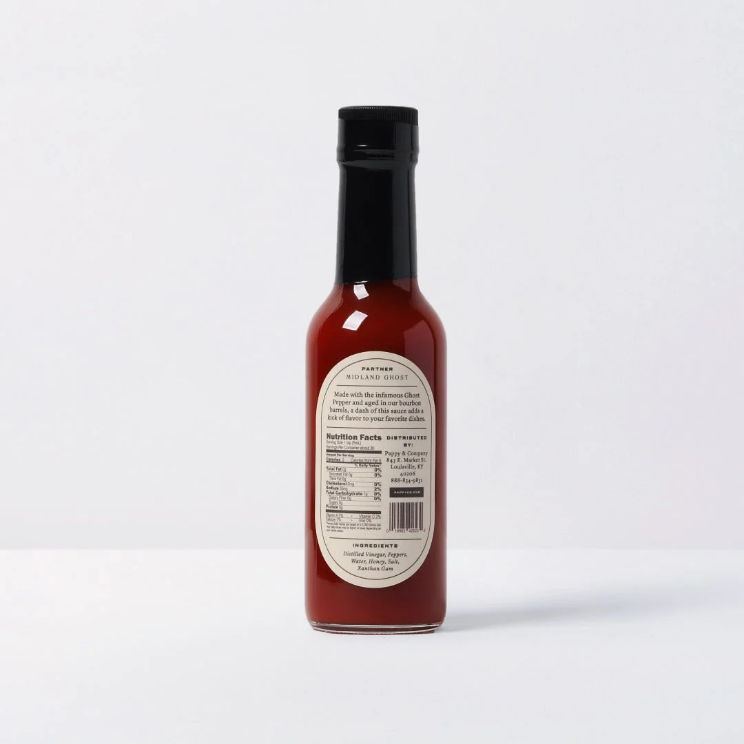 Bourbon Barrel-Aged Pepper Sauce