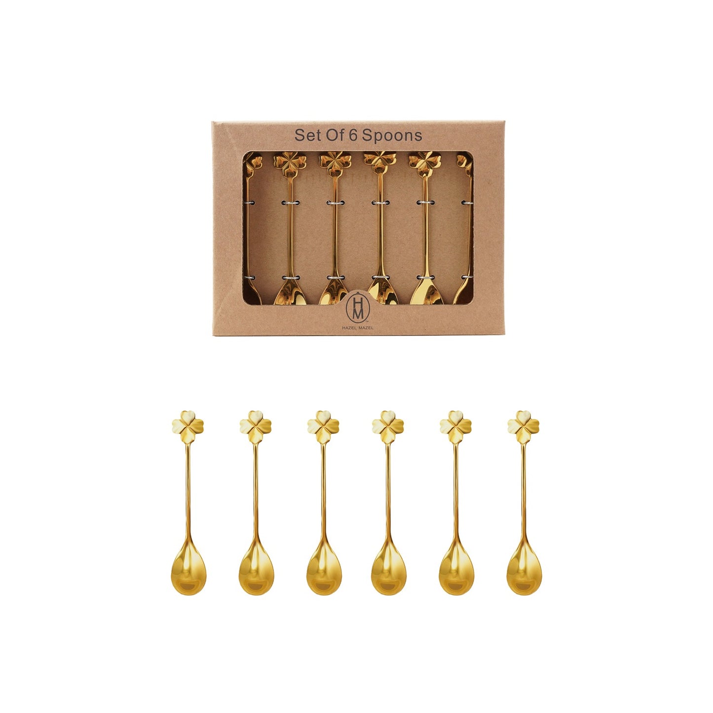 Gold Stainless Steel Spoons