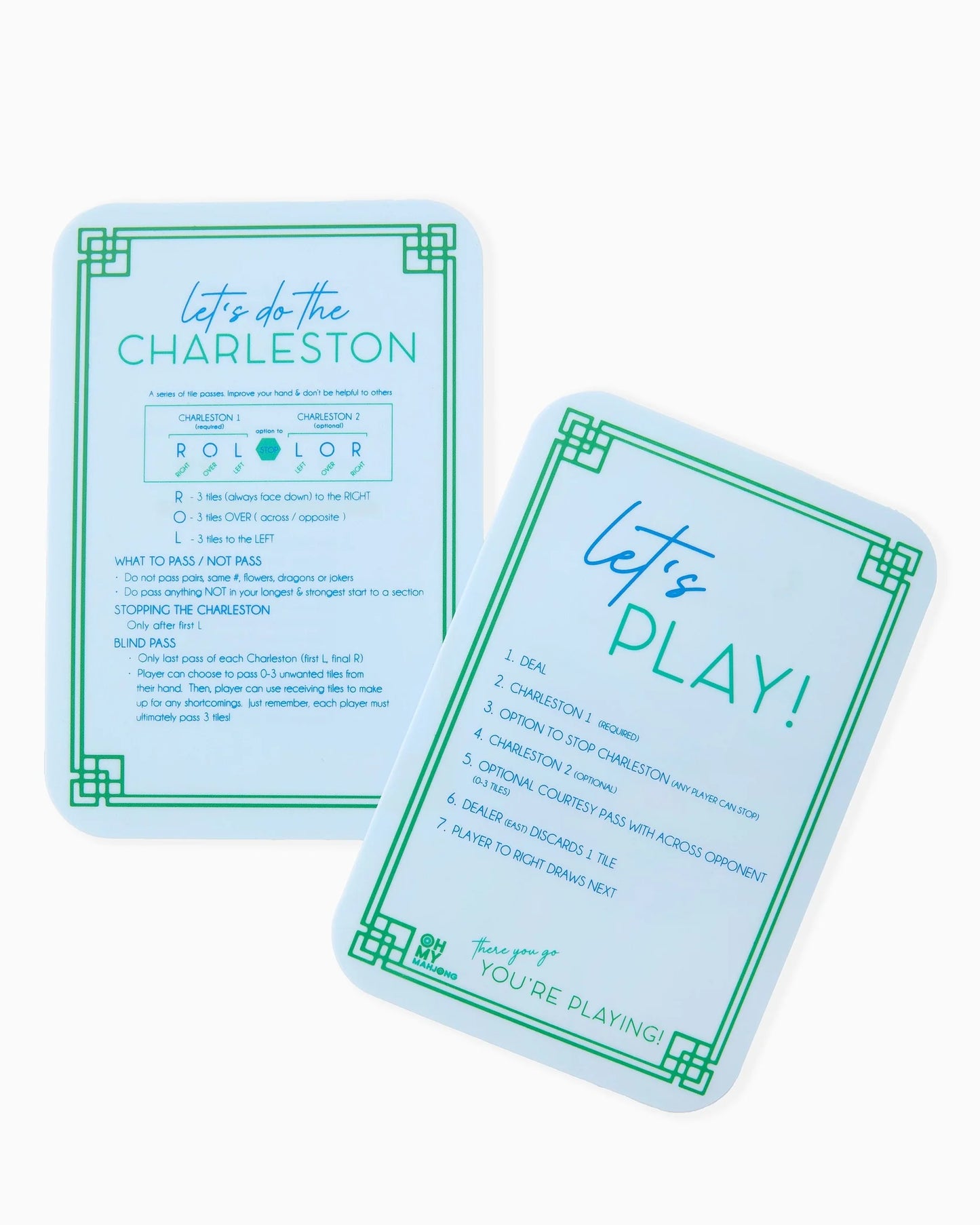 Light Blue Shufflers