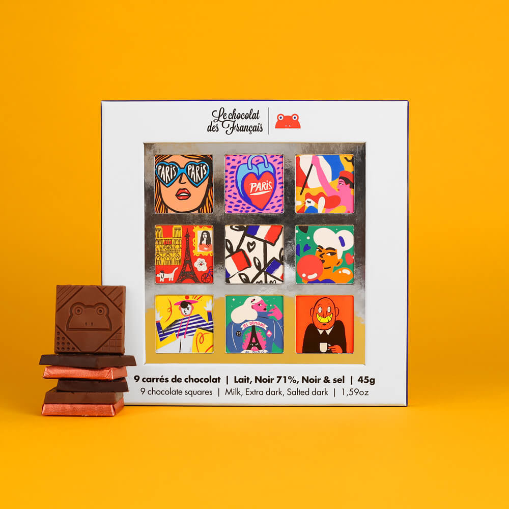 Parisian Chocolate Squares Box Set