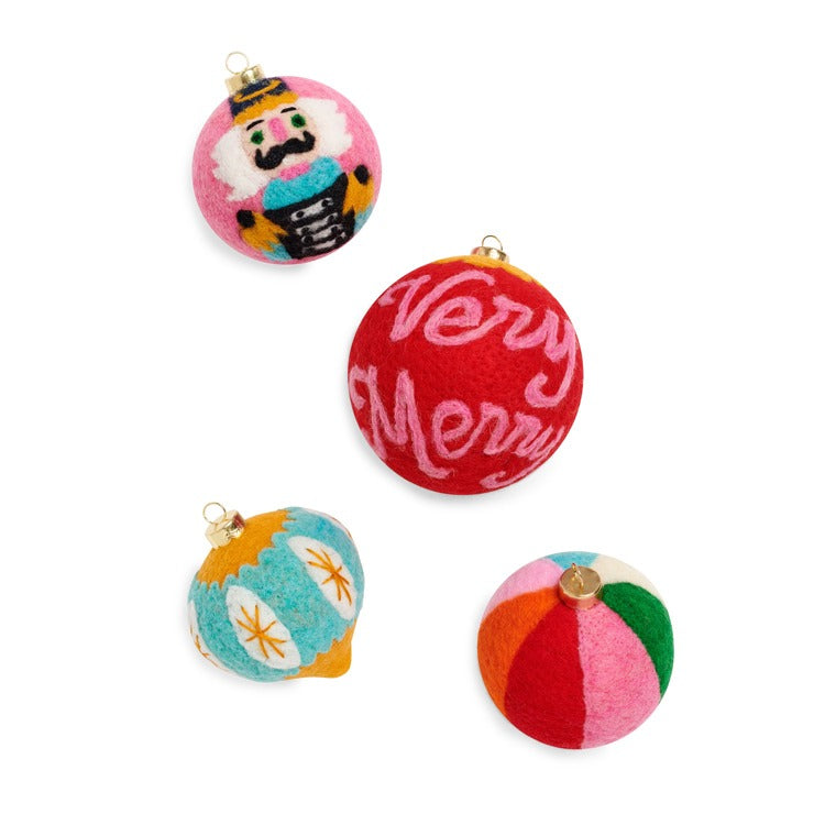 "Very Merry" Ornaments (4 Styles)