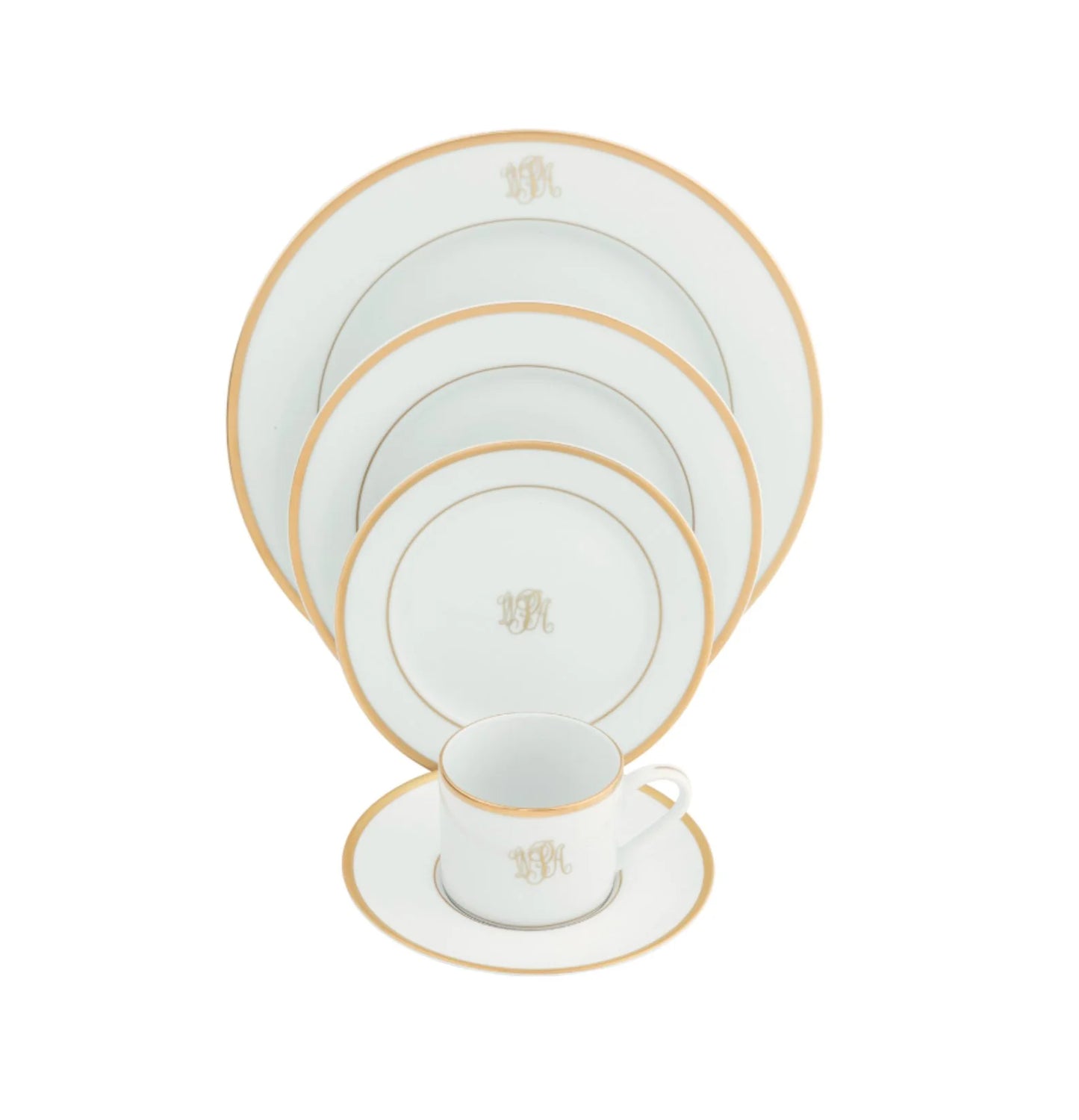 Signature Gold 5 Piece Place Setting