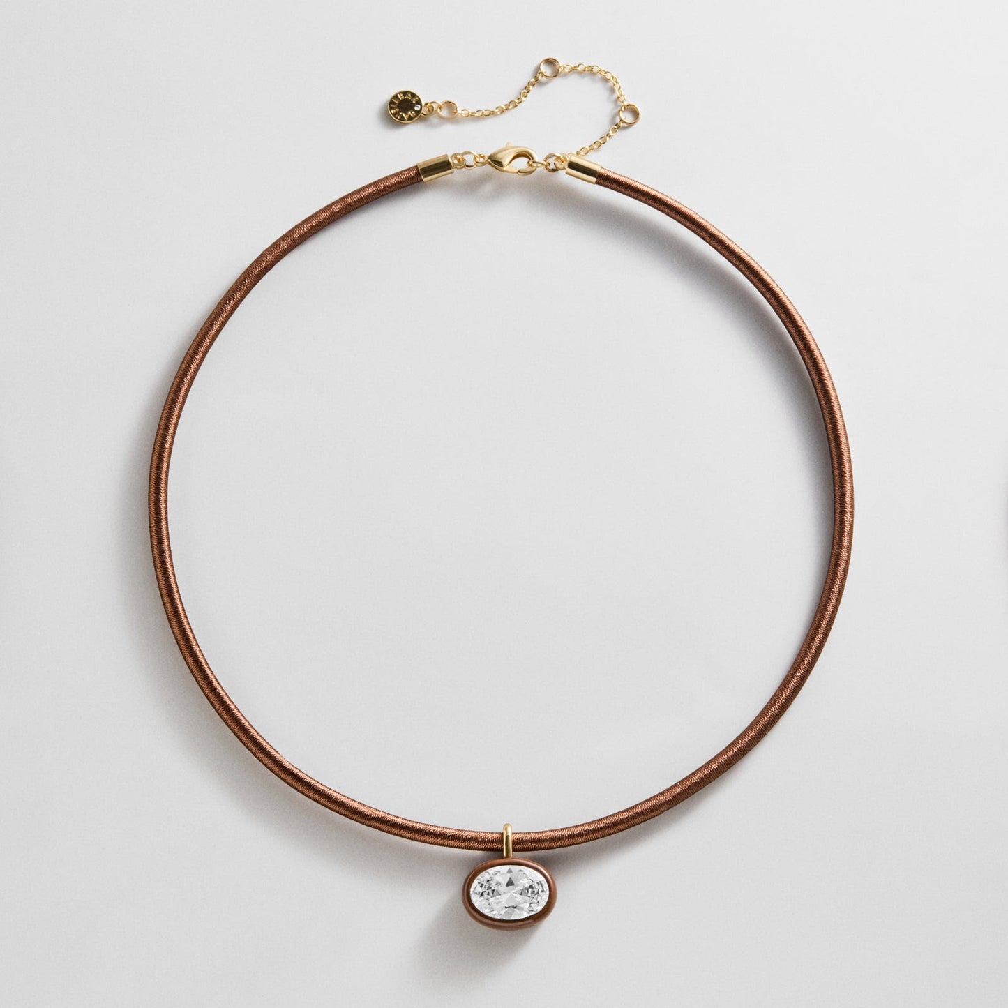Linday Crystal Collar Necklace
