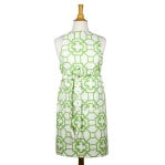 Garden Trellis Apron Green