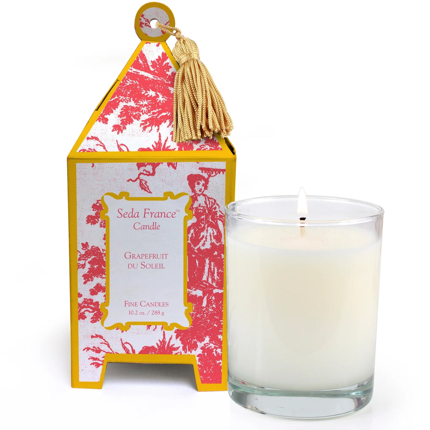 Grapefruit du Soleil Pagoda Box Candle