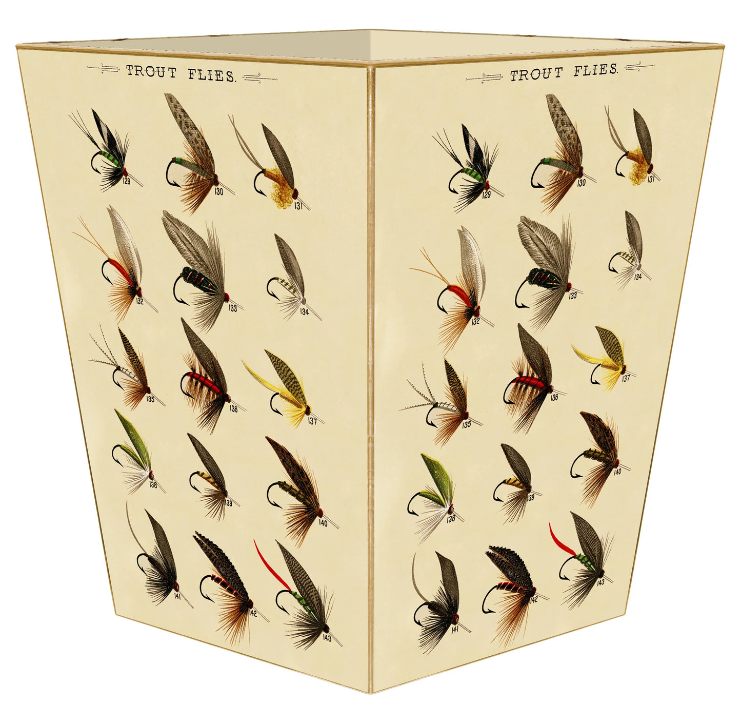 Waste Basket - Trout Flies