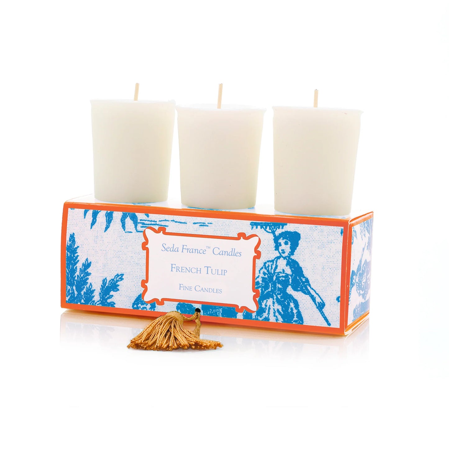 French Tulip Votive Candles