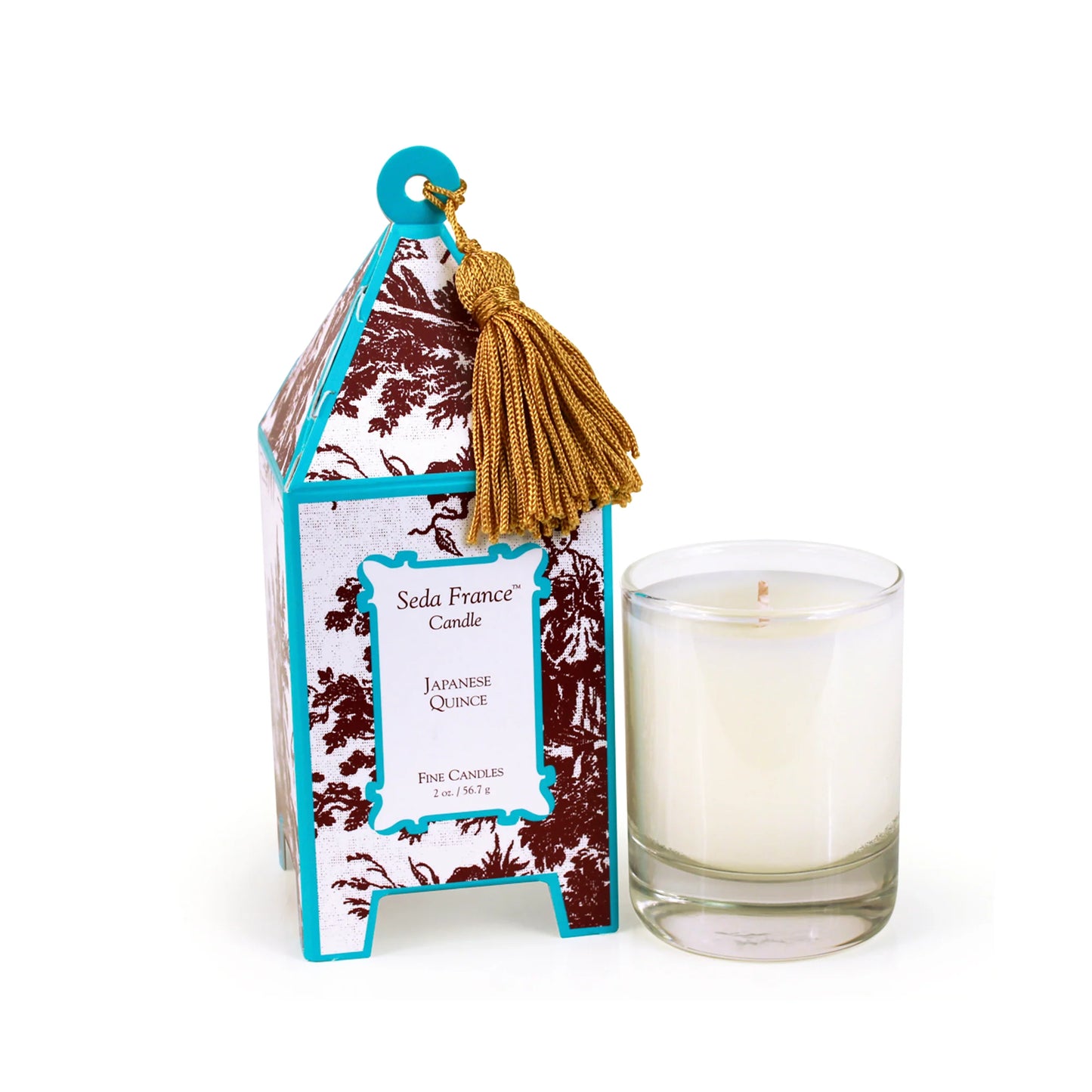Japanese Quince Mini Pagoda Box Candle