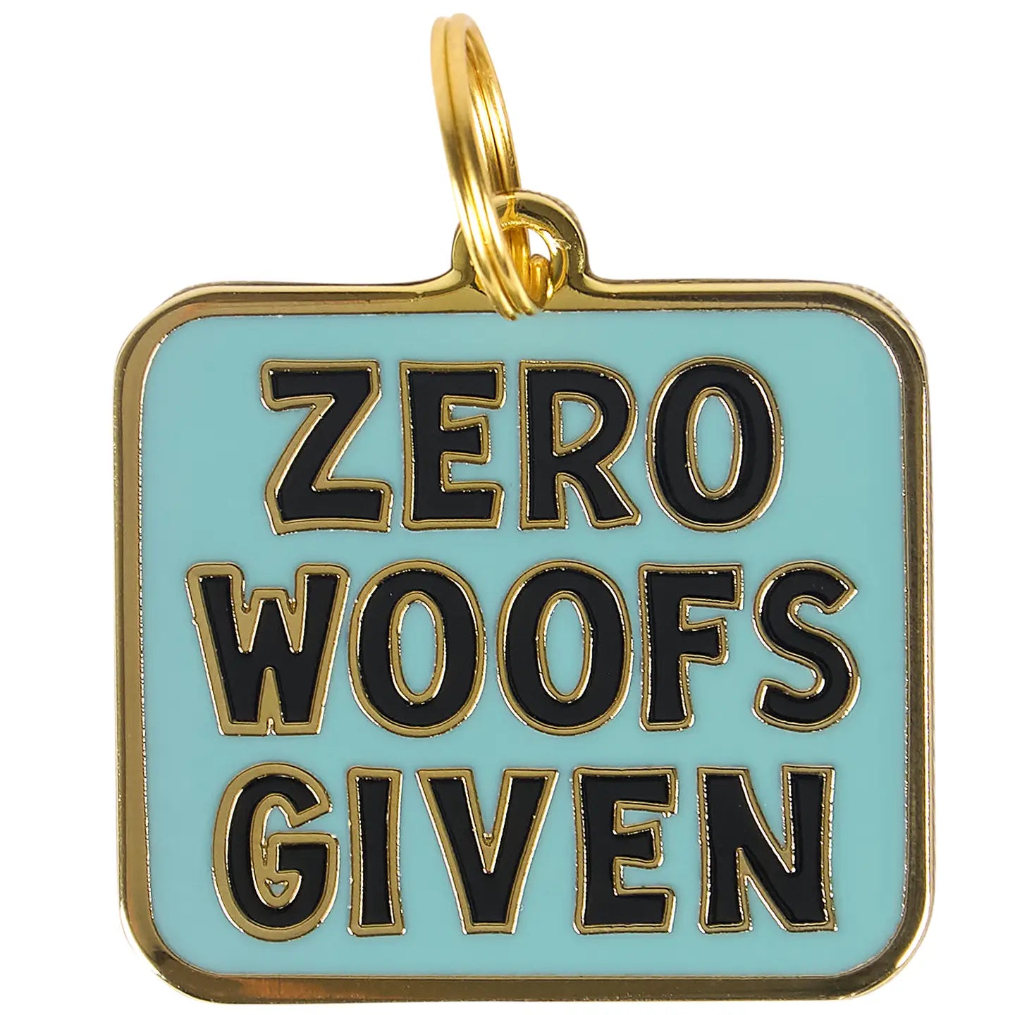 Zero Woofs Given Collar Charm