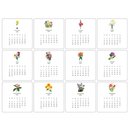 2027 Floral Calendar