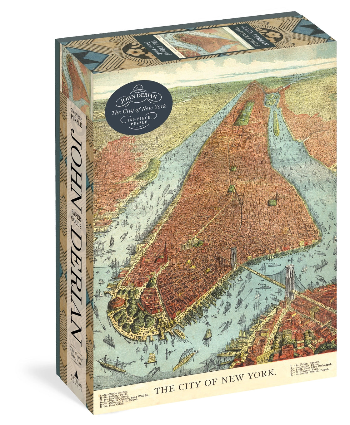 John Derian: the City of New York Puzzle