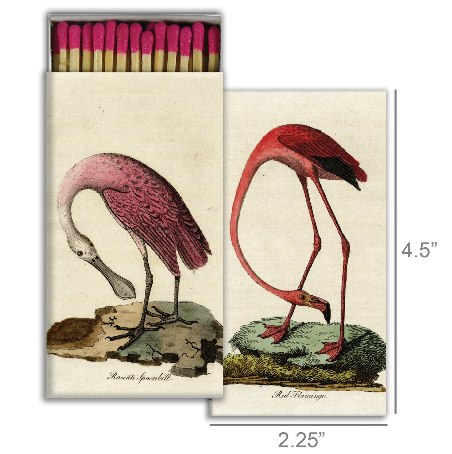 Matches - Flamingo & Spoonbill