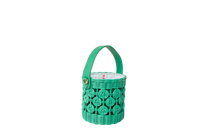 Maribella Bucket Bag - Caribbean Green