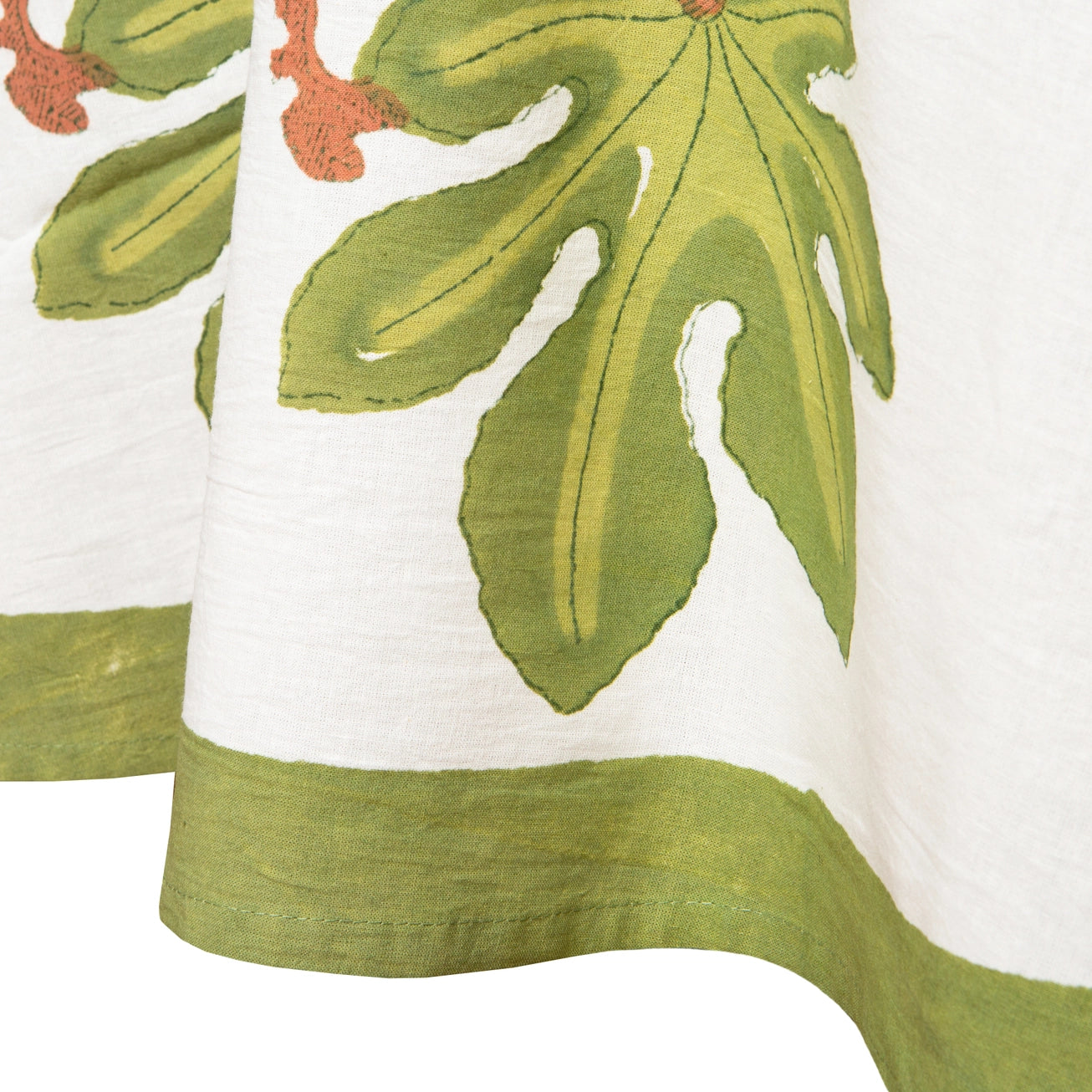 Fig Red & Green French Tablecloth