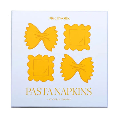 Pasta Cocktail Napkins S/4