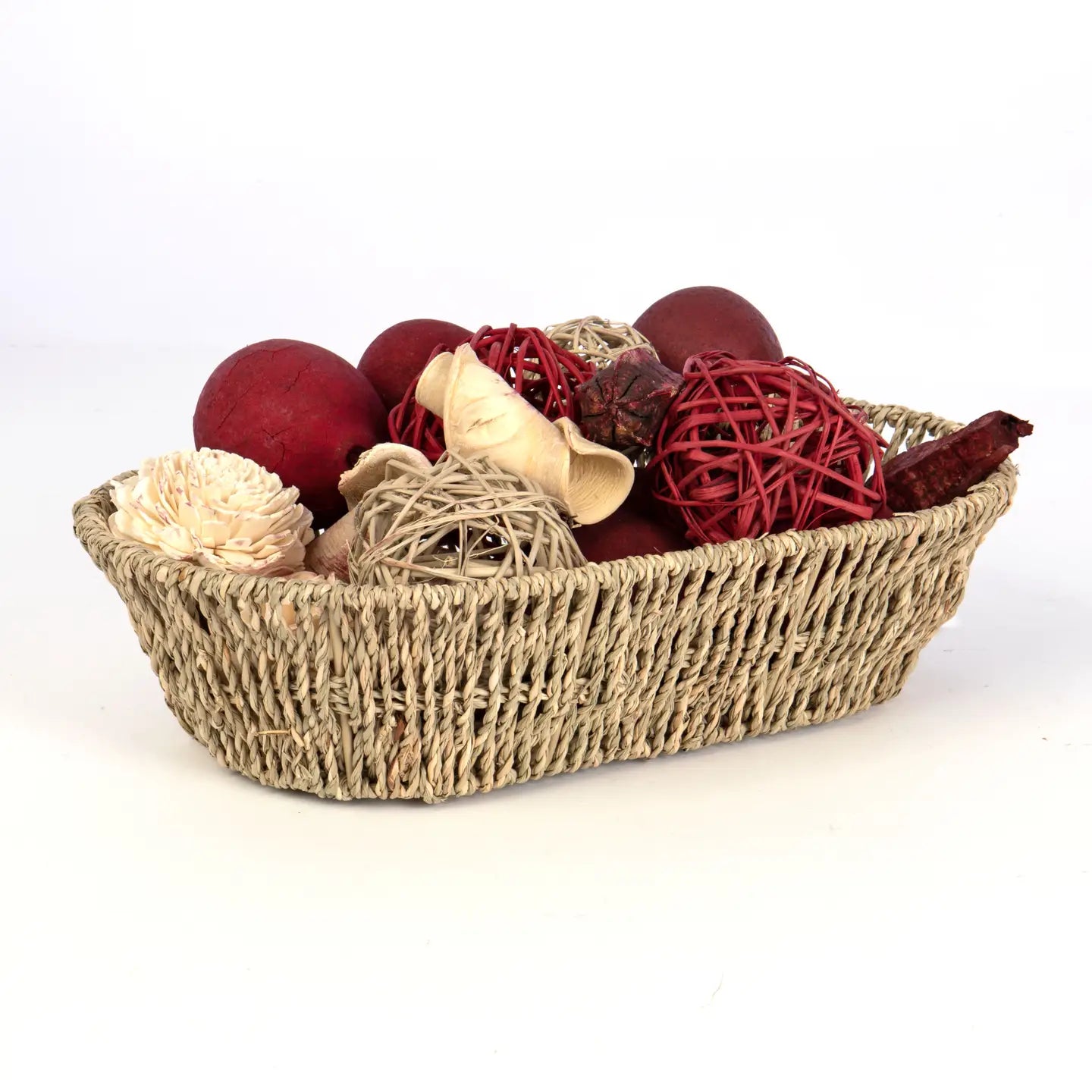 Oval Seagrass Bowl Basket