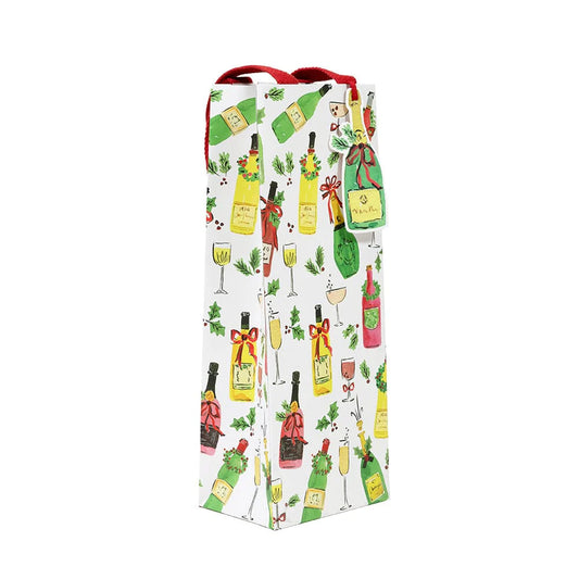 Tipsy And Toasty Bottle Gift Bag