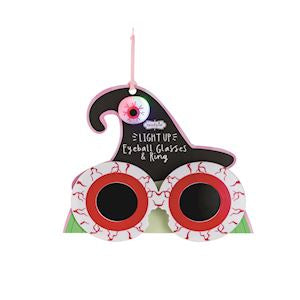 Eyeball Glasses & Ring Set - 3 Colors