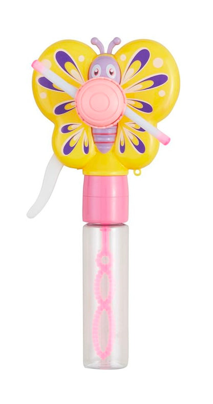 Light-Up Butterfly Bubble Fans