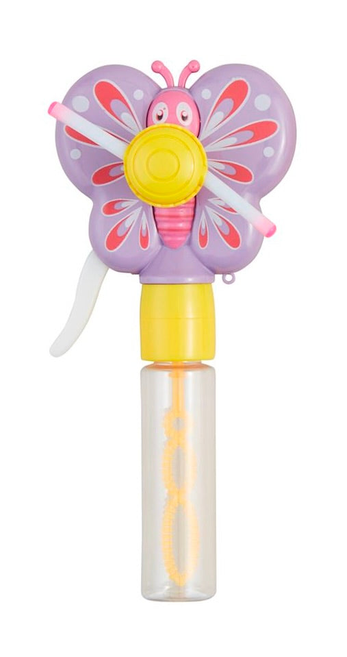 Light-Up Butterfly Bubble Fans