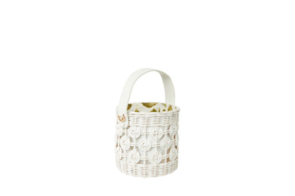 Maribella Bucket Bag - White