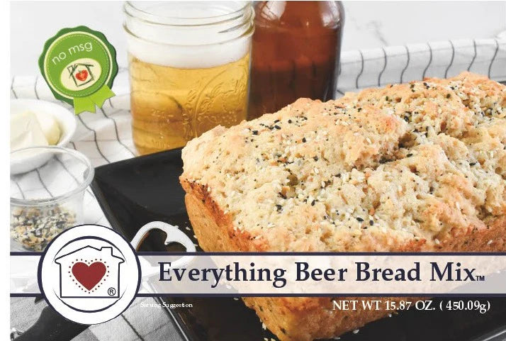 Everything Seasoning Beer Bread