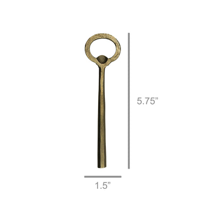Hendrix Brass Bottle Opener