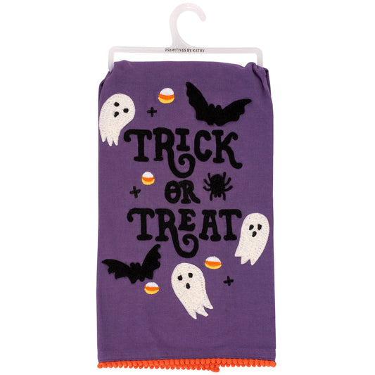 Trick Or Treat Kitchen Towel