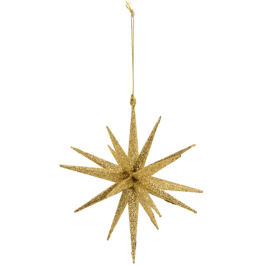 Gold Starburst Ornament L