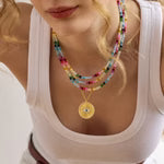 Lena Layered Necklace - Multi