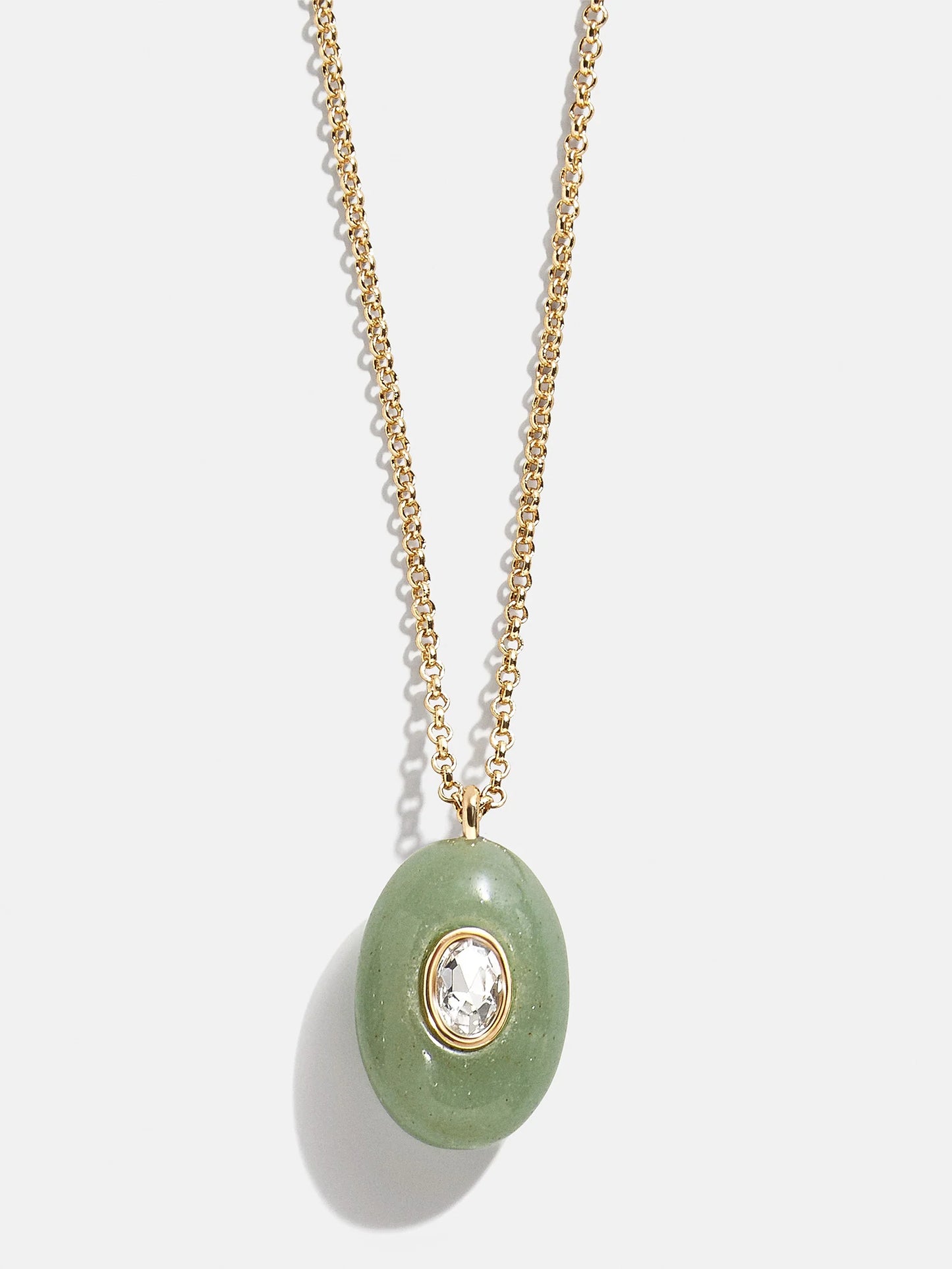 Aura Semi-Precious Pendant Necklace - 2 Colors
