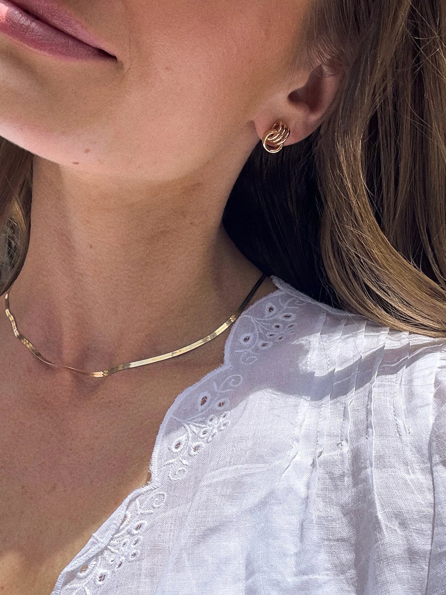 Shiloh Gold Earrings