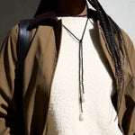 Semi-Precious Pearl Wrap Necklace