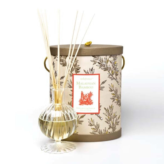 Malaysian Bamboo Classic Toile Diffuseur Set
