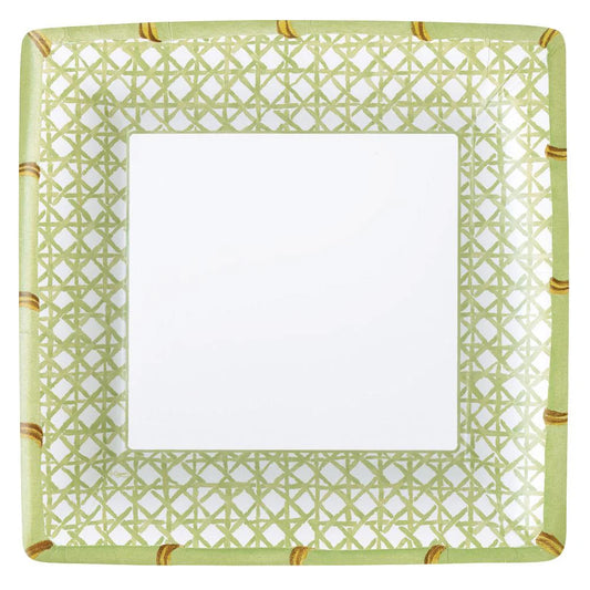 Square Trellis Dinner Plates