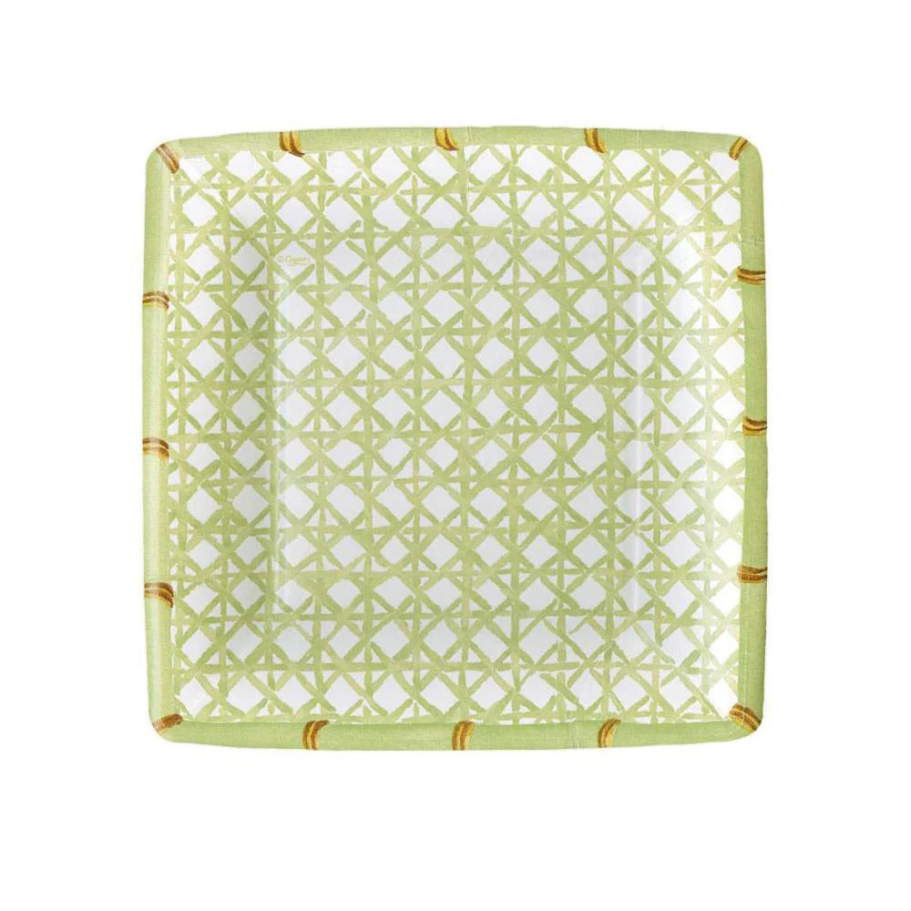 Square Trellis Dessert Plates