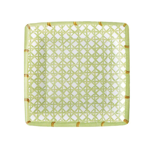 Square Trellis Dessert Plates