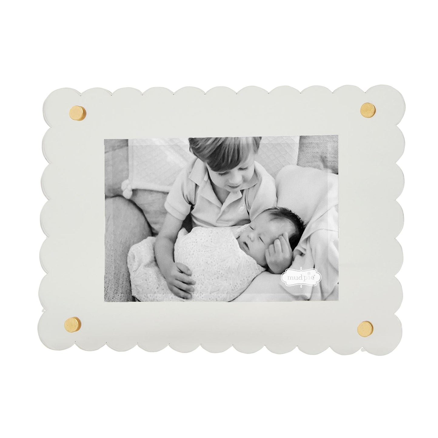 Scallop Acrylic Frame - 2 Colors