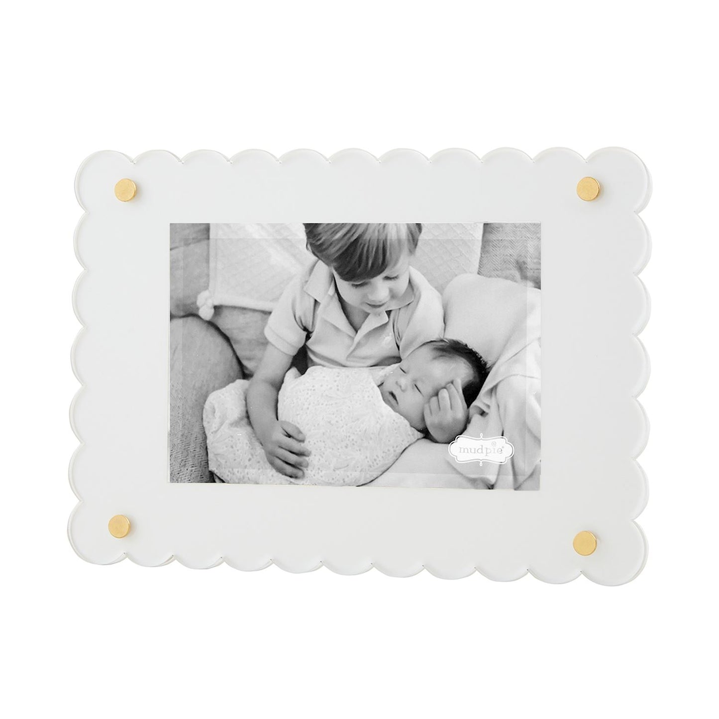 Scallop Acrylic Frame - 2 Colors