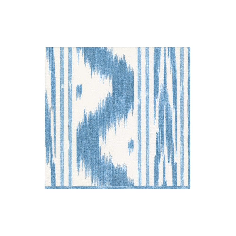 Toile De Nantes Blue Cocktail Napkins