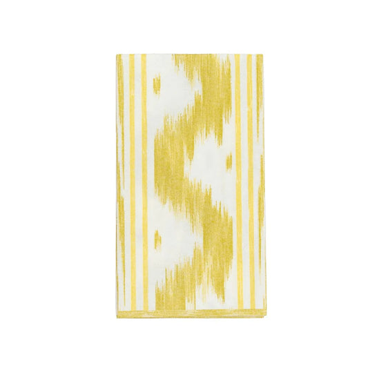 Toile De Nantes Yellow Guest Towels