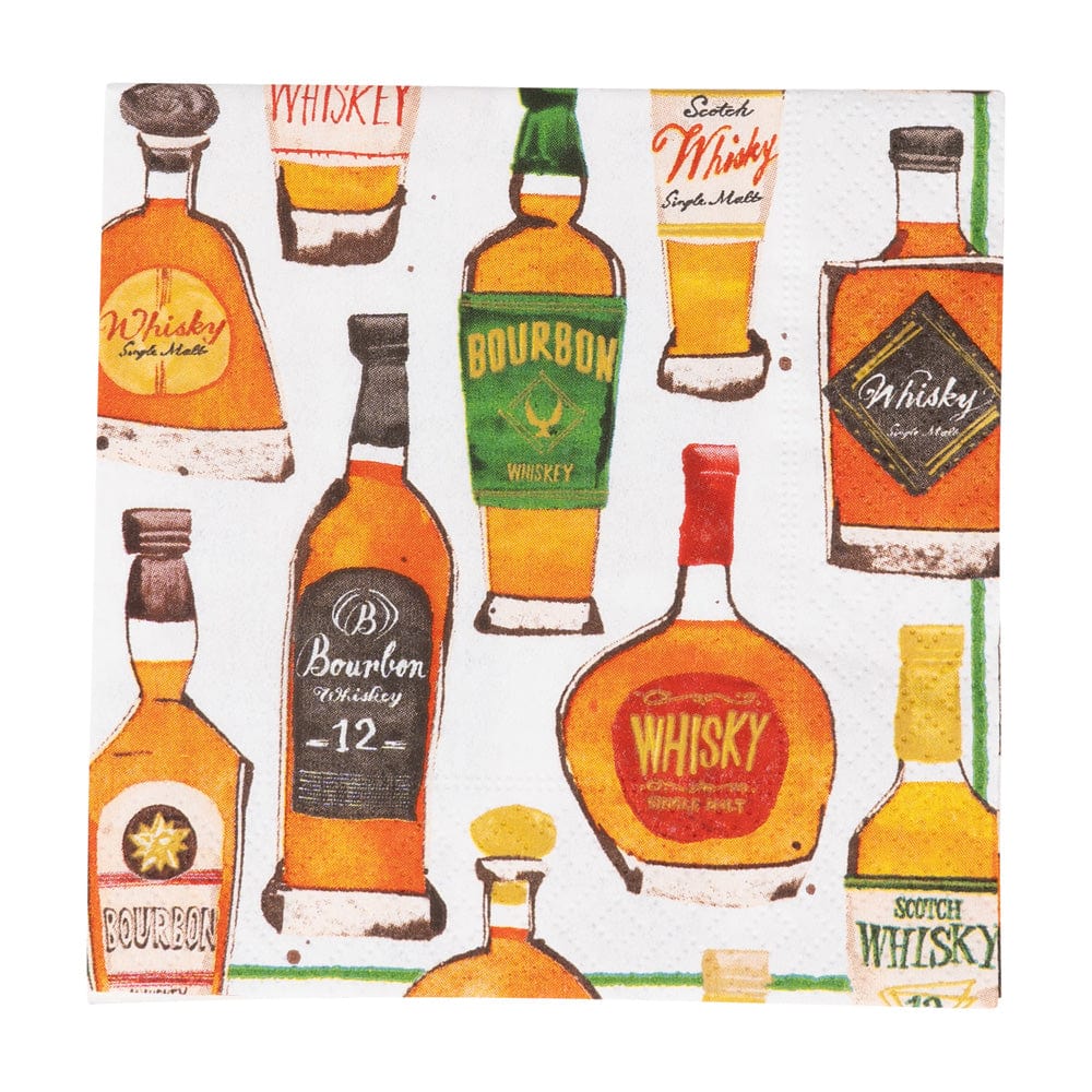 Whiskey Tasting Cocktail Napkins