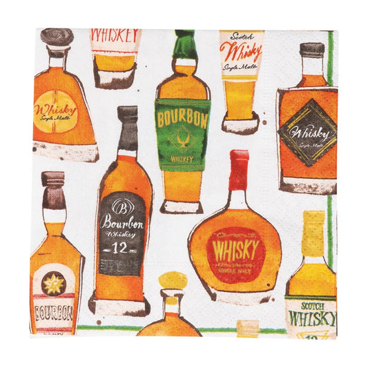 Whiskey Tasting Cocktail Napkins