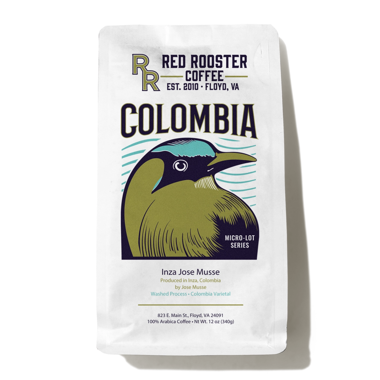 Colombia Inza Jose Musse Washed Light Roast Coffee